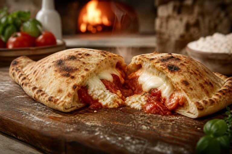 Calzone : recette du chausson italien bien scellé