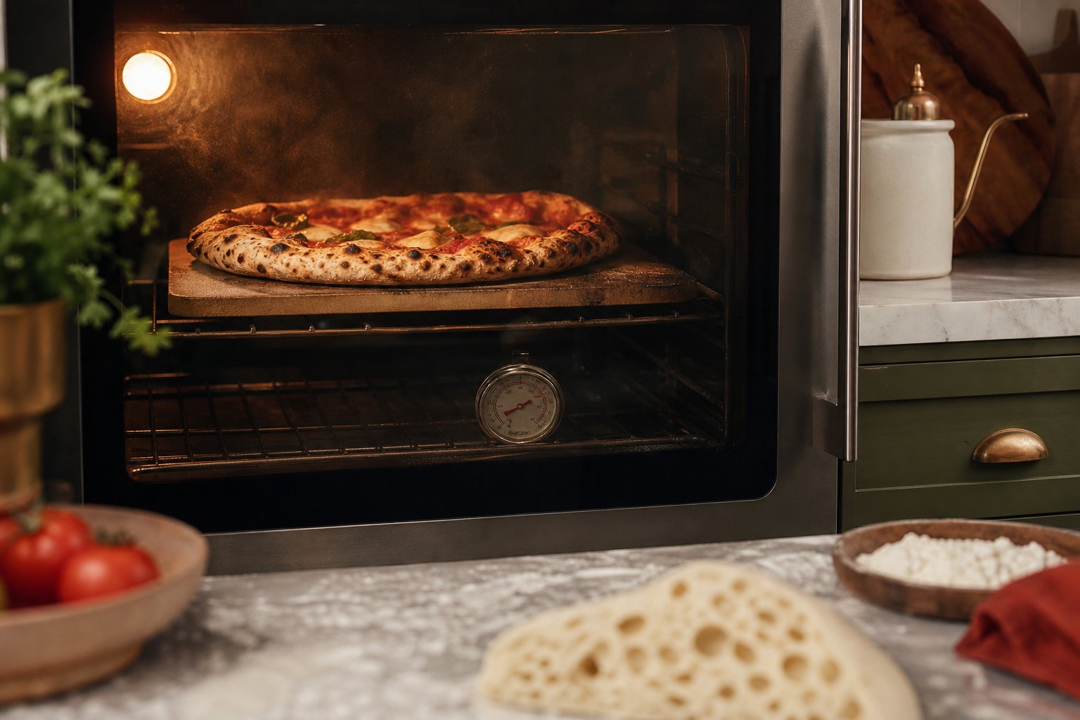Content illustration: Cuire une pizza au four ménager : réglages qui marchent