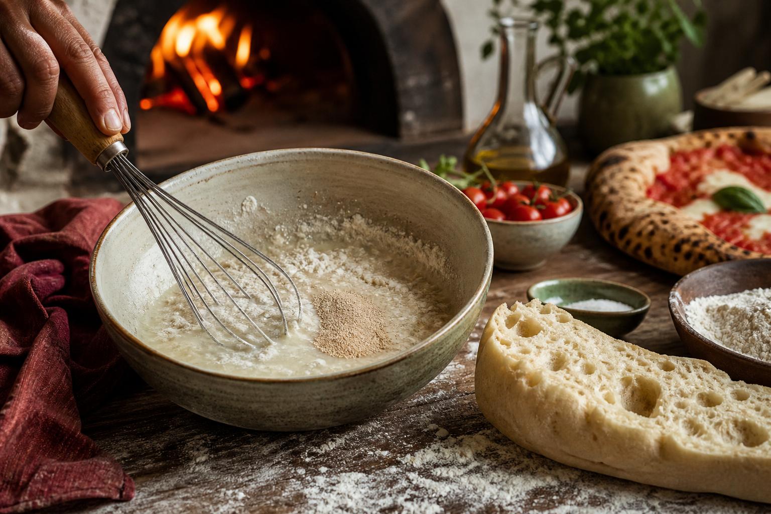 Content illustration: Poolish pour pizza : la pré-fermentation pas à pas