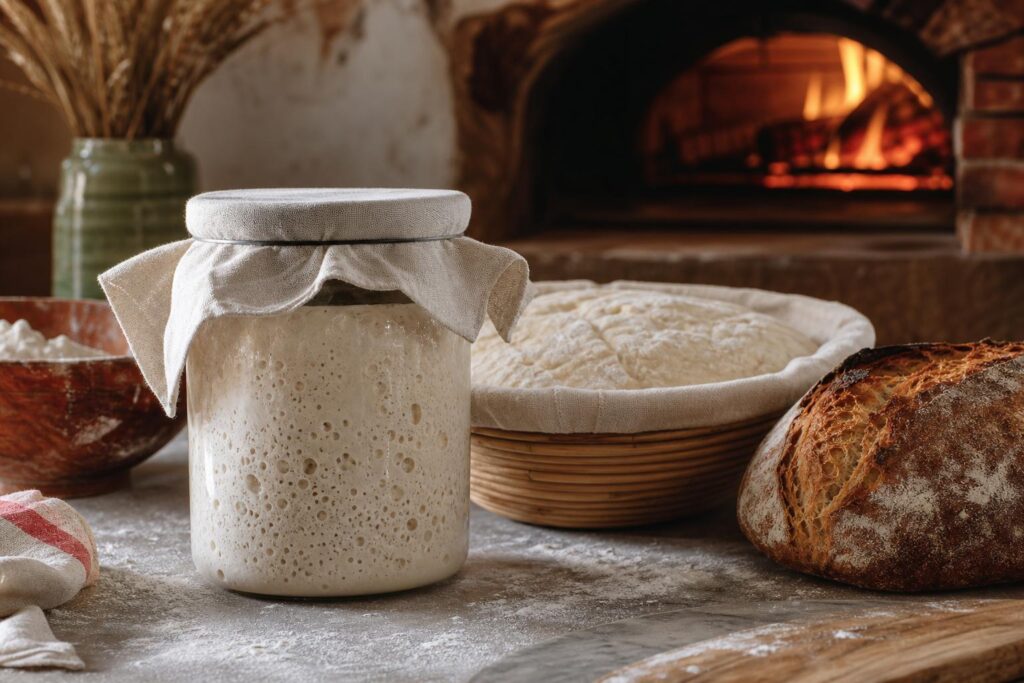 Pâte à pizza au levain : fermentation lente réussie. Photographie éditoriale de pizza artisanale.