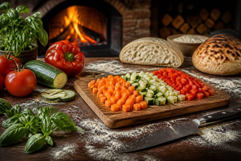 Brunoise de légumes : la technique de découpe expliquée