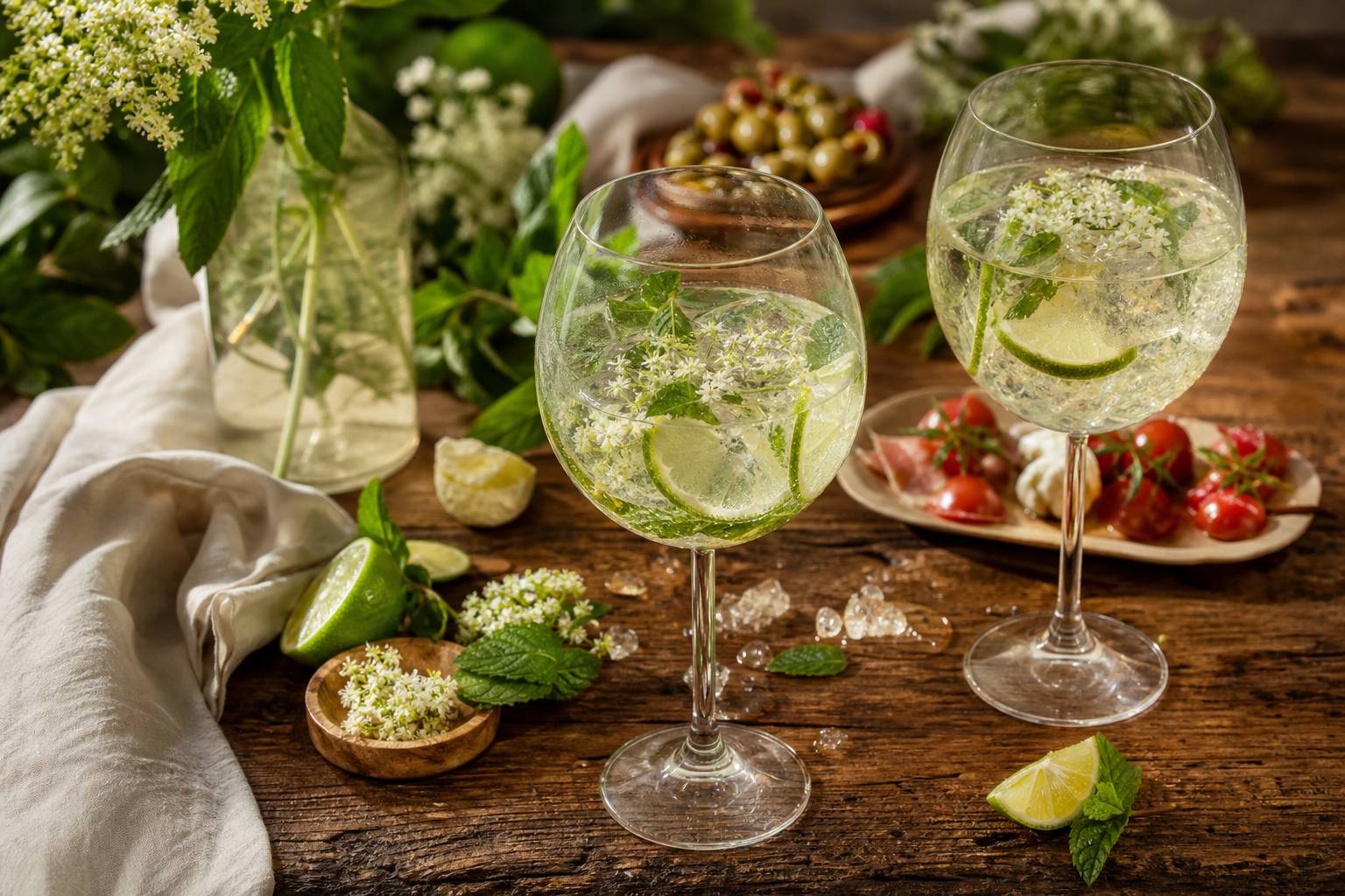 Découvrez le Spritz Hugo revisité avec St Germain : une explosion de fraîcheur florale, Spritz