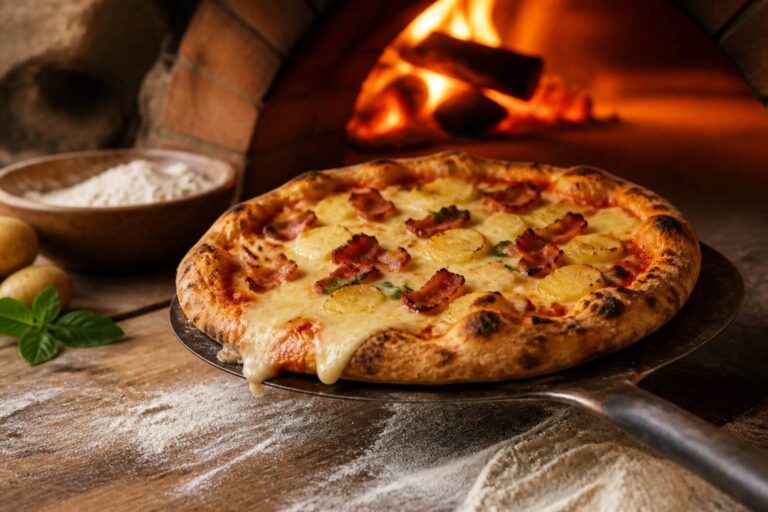 Pizza au reblochon : la recette gourmande façon tartiflette