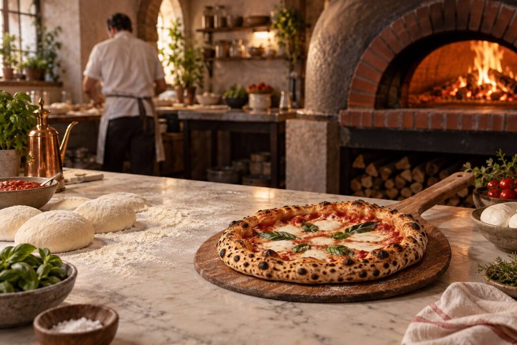 Illustration éditoriale du sujet : Ad Occhio : notre avis sur la pizzeria