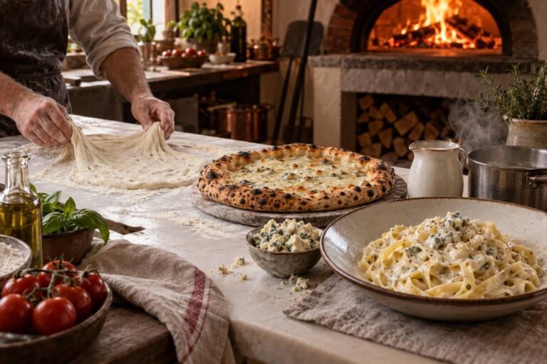 Crème de gorgonzola : la recette pour pâtes et pizzas