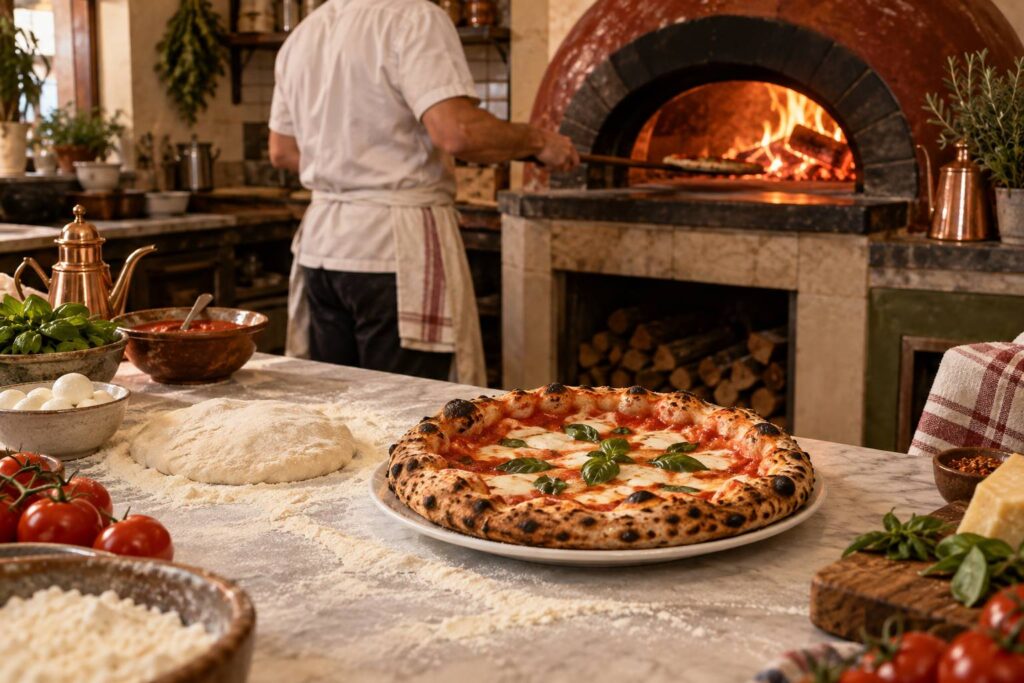 Illustration éditoriale du sujet : La Napolitaine Nanterre : notre avis sur la pizzeria