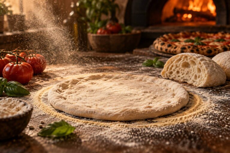 Semoule de blé dur en pizza : où elle a sa place